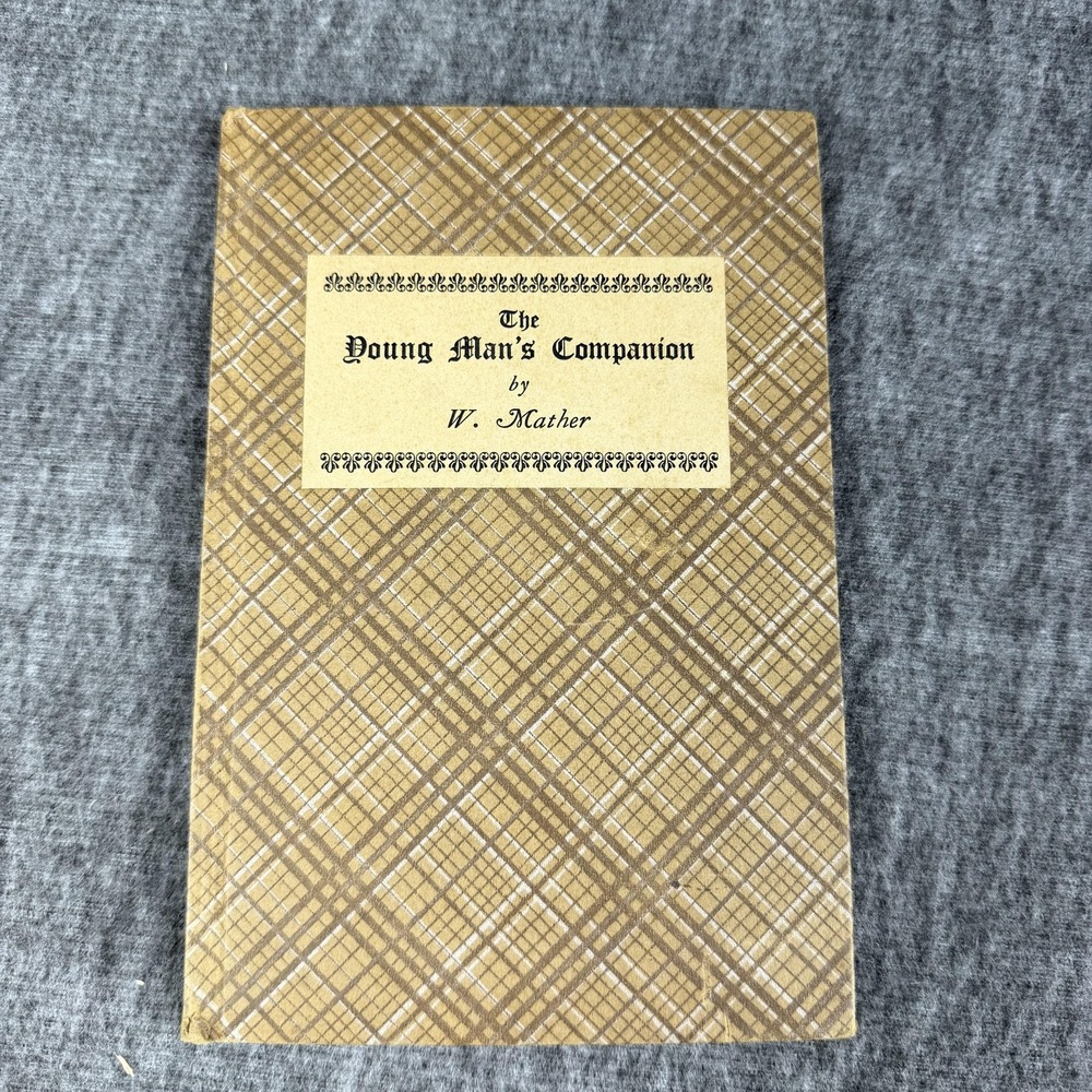 Vintage The Young Man's Companion William Mather Tan HC Scott 1939 Education